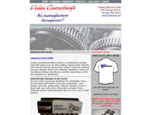 Tablet Screenshot of deltacam.com